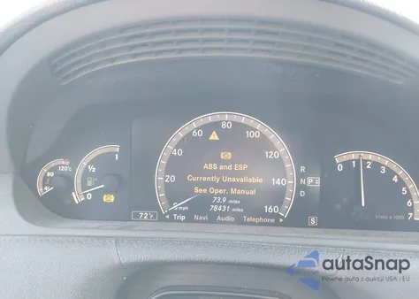 2008 Mercedes-Benz Cl 550 из США, поврежденный, VIN WDDEJ71X38A012551